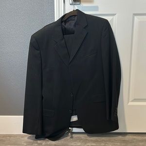 Jones New York 3 Button Charcoal Suit